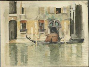 Gondola for a Venetian House by Willem Arnoldus Witsen