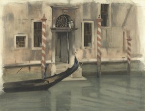 Canal in Venice by Willem Arnoldus Witsen