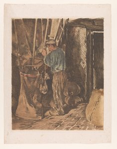Miller with a Sack of Flour by Willem Arnoldus Witsen