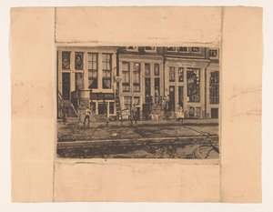 Old Waal with the Laundry Facility of the Veltkamp Sisters
