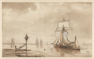 Ships by a Headland