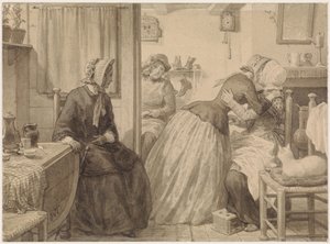 The Return of Klaasje Zevenster to Her Mother by Willem de Famars Testas