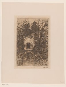 Ruins by a Pond Ruins by a Pond (Lage Vuursche) (original title)