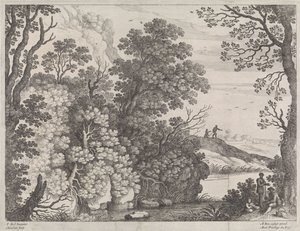 Forest Landscape (Italian Landscapes Series) by Willem van Nieulandt (II)