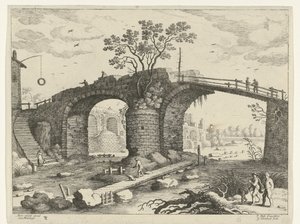 Bridge over a River by Willem van Nieulandt (II)
