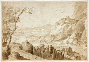 Rhine Landscape by Willem van Nieuwlandt II