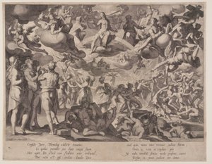 Last Judgement, plate 13 from Thrones of Justice by Willem van Swanenburgh
