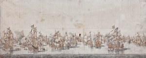 Battle of Fehmarn by Willem van de Velde