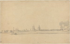 View of a Dutch Town (Delft?)