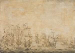 Battle between the Dutch and Swedish Fleets
