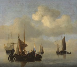 Seascape in Calm Weather