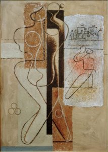 Tennis by Willi Baumeister