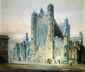View of a Cathedral by Joseph Mallord William Turner