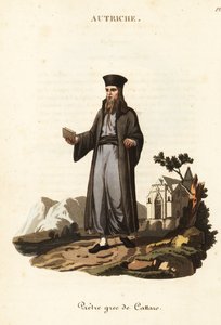 Greek Orthodox priest of Kotor, Montenegro
