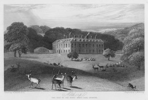 Althorp, the Seat of the Earl Spencer (engraving) by William (after) Daniell