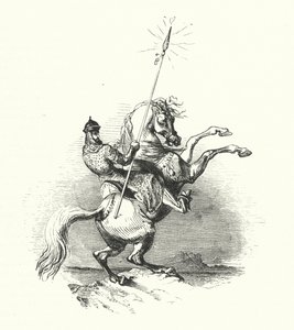 Horseman of Brass by William (after) Harvey