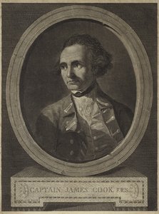 Portrait of Captain James Cook (engraving)
