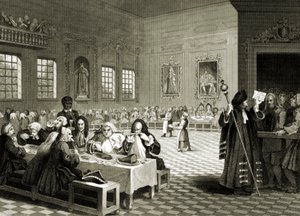 Goodchild in Guildhall by William (after) Hogarth