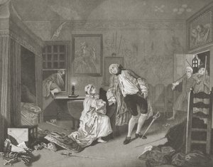 Marriage A-la-Mode by William (after) Hogarth