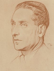 Compton Mackenzie by William (after) Rothenstein