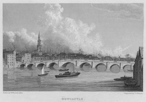Newcastle by William (after) Westall