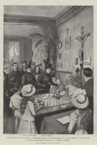 The Royal Visit to Dublin, Princess Henry of Battenberg and the Duchess of Connaught at the Children