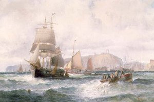 Shipping off a Coastline by William A. Thornley or Thornbery