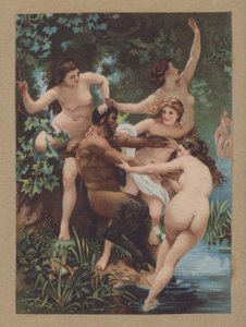Satyr and nymphs