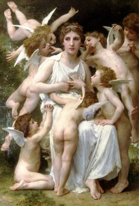 The Assault by William Adolphe Bouguereau