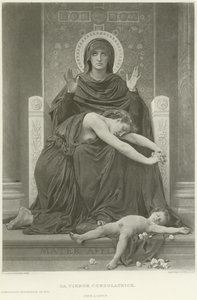 La Vierge Consolatrice by William Adolphe Bouguereau