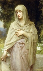 Meditation by William Adolphe Bouguereau
