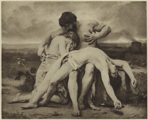 The First Mourning by William Adolphe Bouguereau