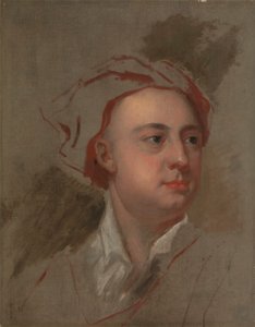 An Unfinished Study of the Head of James Thomson