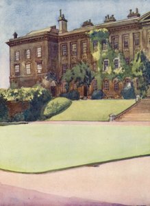 Worcester College front quadrangle by William Ainsworth Wildman