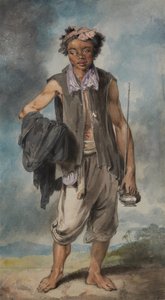 A Pipe-Bearer, Attendant on the Mandarin by William Alexander