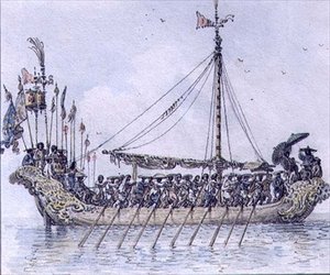 Chinese Galley by William Alexander