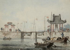 Chinese Harbour Scene