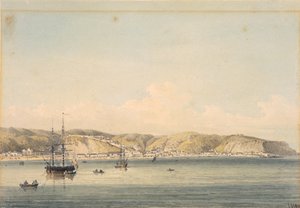 The Town of Valparaiso on the Coast of Chili