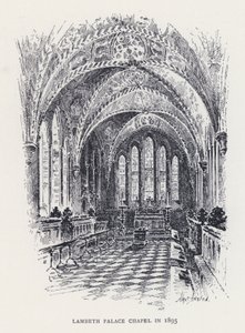 Lambeth Palace Chapel in 1895