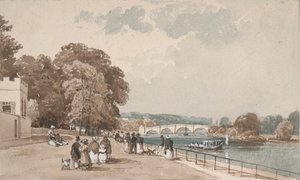 Richmond Bridge by William Alfred Delamotte