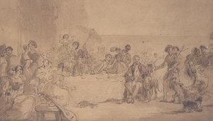 Gala Day At Abbotsford by William Allan
