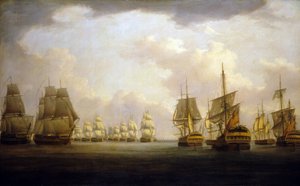 Battle of Cape Finisterre, early 19th century