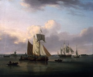 Shipping Off Deptford by William Anderson