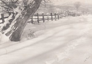 Path in the Snow by William B. Post