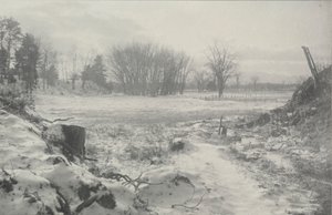 Untitled Winter Landscape, c. 1900 by William B. Post
