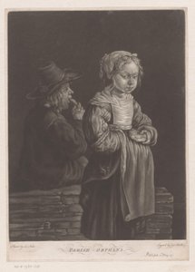 Two Orphans with a Piece of Bread