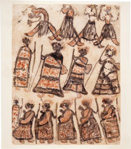 Wurundjeri people by William Barak