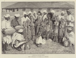 A Manipur Dancing Party by William Barnes Wollen