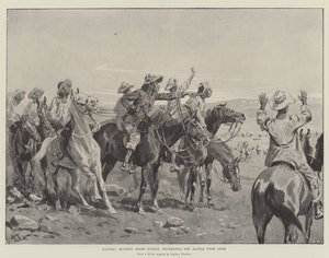 Kaffirs, Holding Spare Horses, Witnessing the Battle from Afar