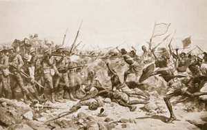 The Battle of Abu Klea, illustration from 